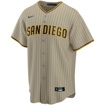 Fernando Tatis Jr. 23 San Diego Padres Alternate Player Jersey - Tan