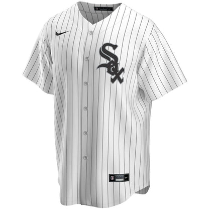 Chicago White Sox Home Custom Men Jersey - White