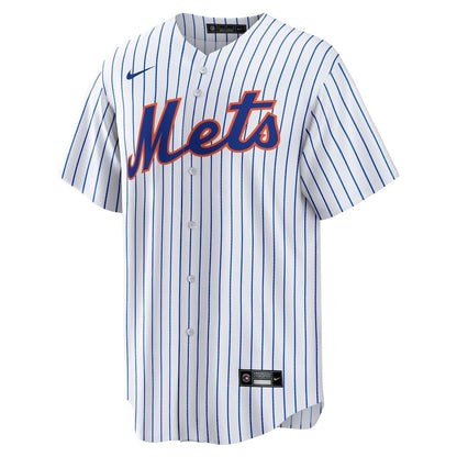 Francisco Lindor 12 New York Mets Home Player Men Jersey - White