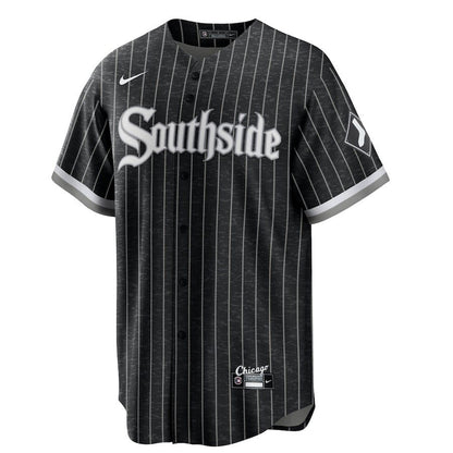 Luis Robert 88 Chicago White Sox City Connect Player Jersey - Black