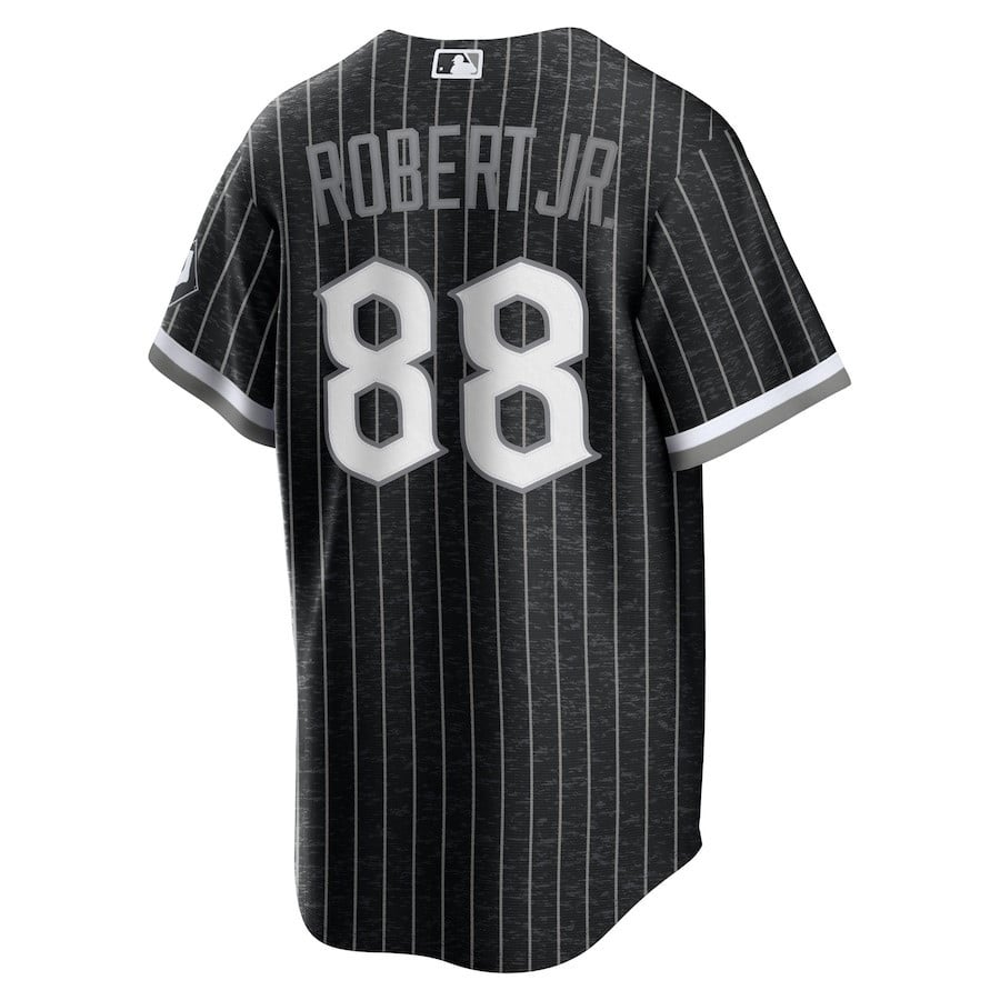 Luis Robert 88 Chicago White Sox City Connect Player Jersey - Black