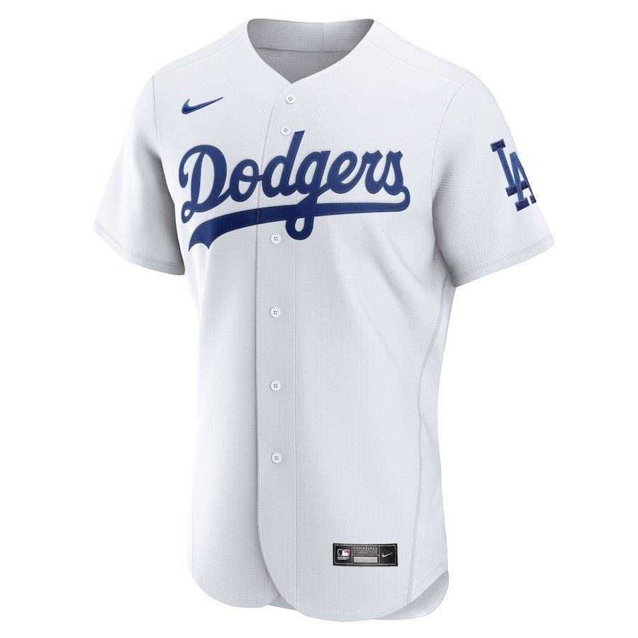 Los Angeles Dodgers Home Team Elite Jersey - White