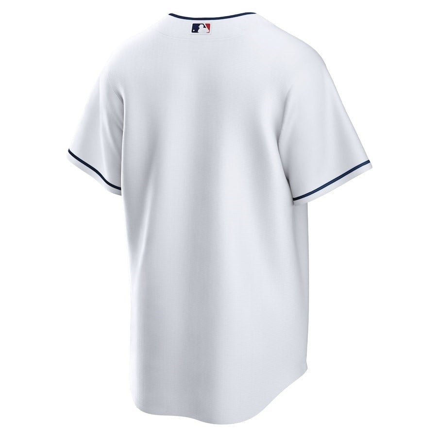 Cleveland Guardians Home Blank Men Jersey - White