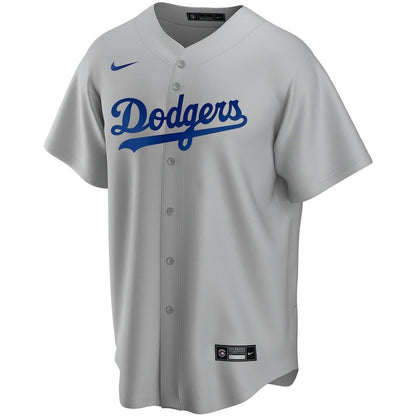 Los Angeles Dodgers Alternate Custom Men Jersey - Gray