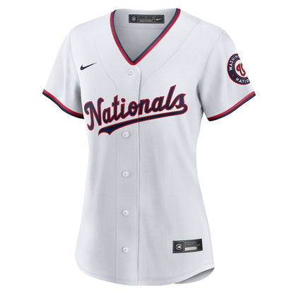 Washington Nationals Women's Custom Jersey - White