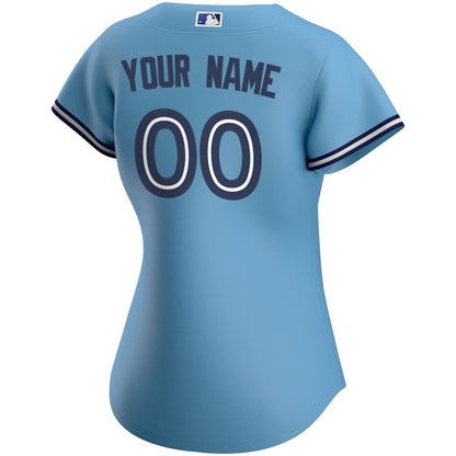 Toronto Blue Jays Women's Custom Jersey - Blue