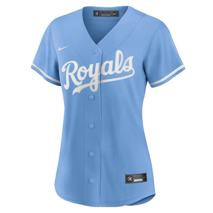 Kansas City Royals Women's Alternate Team Logo Jersey - Light Blue