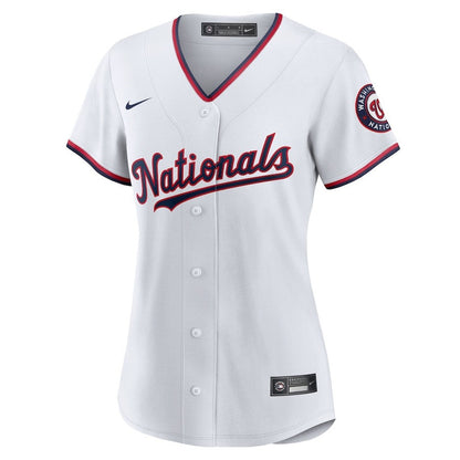 Washington Nationals Women's Home Blank Jersey - White