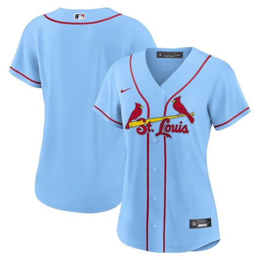 St. Louis Cardinals Women's Alternate Team Jersey - Light Blue