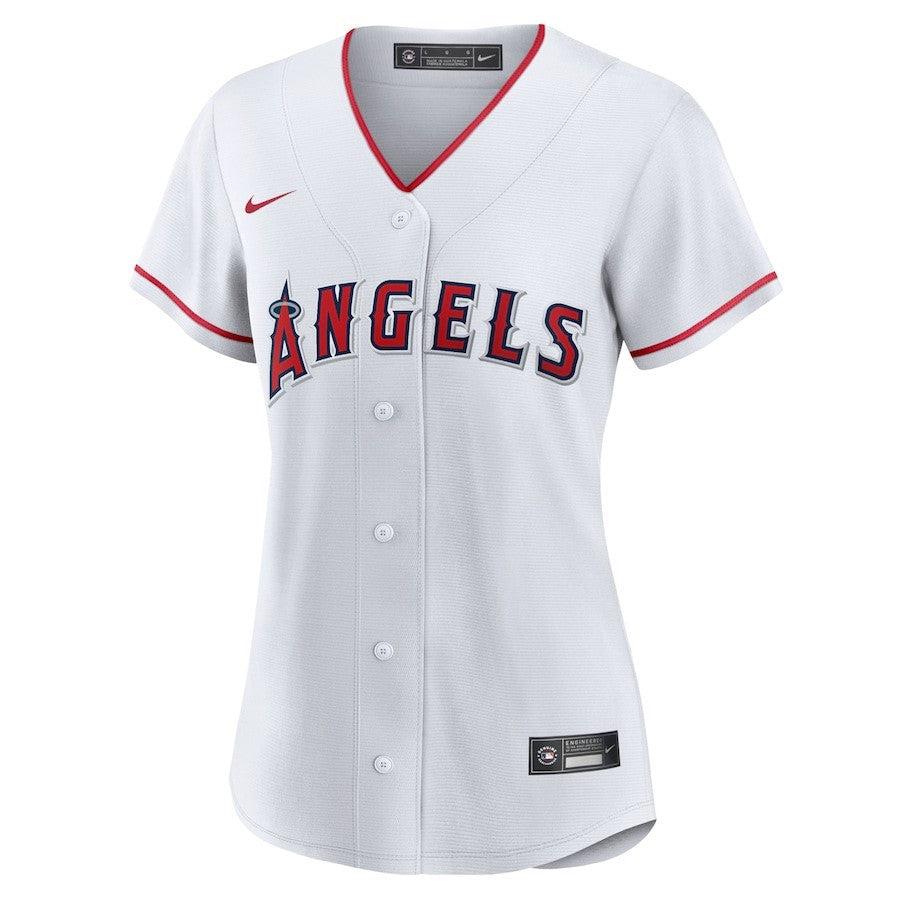 Los Angeles Angels Women's Home Blank Jersey - White