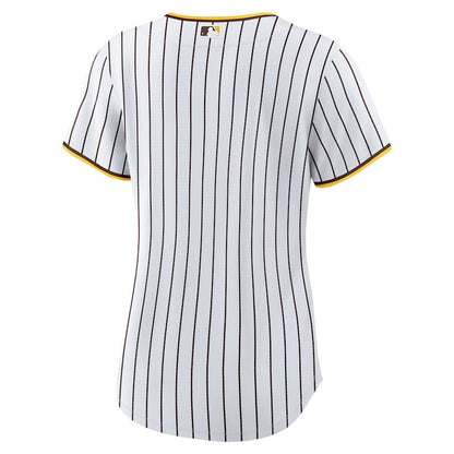 San Diego Padres Women's Home Blank Jersey - White