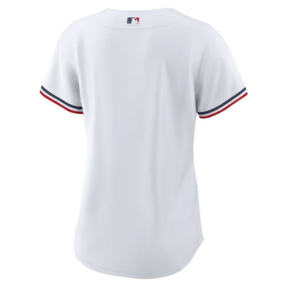 Minnesota Twins Women's Home Team Logo Jersey - White