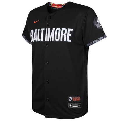 Cal Ripken 8 Baltimore Orioles Youth 2023 City Connect Jersey - Black