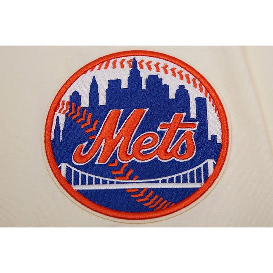 New York Mets Pro Basketball T-Shirt - Cream