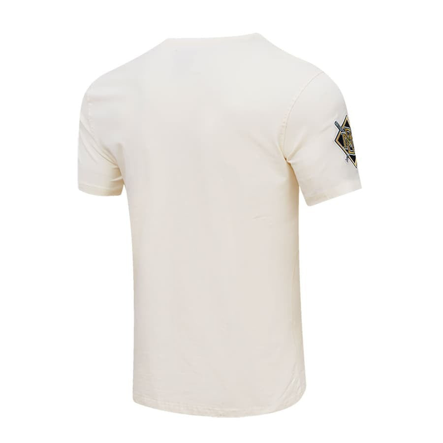Milwaukee Brewers Pro Basketball T-Shirt - Cream