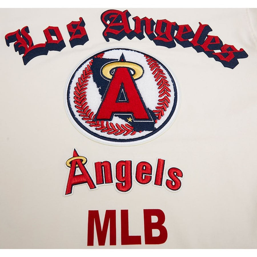 Los Angeles Angels Pro Basketball T-Shirt - Cream