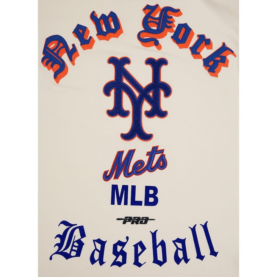New York Mets Pro Basketball T-Shirt - Cream
