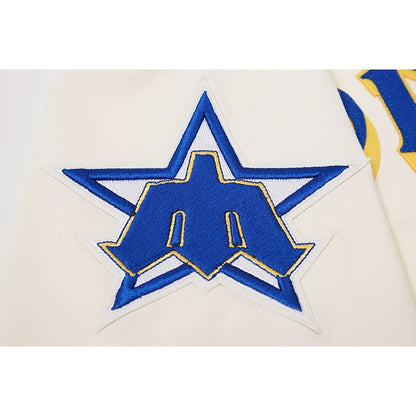 Seattle Mariners Pro Basketball T-Shirt - Cream