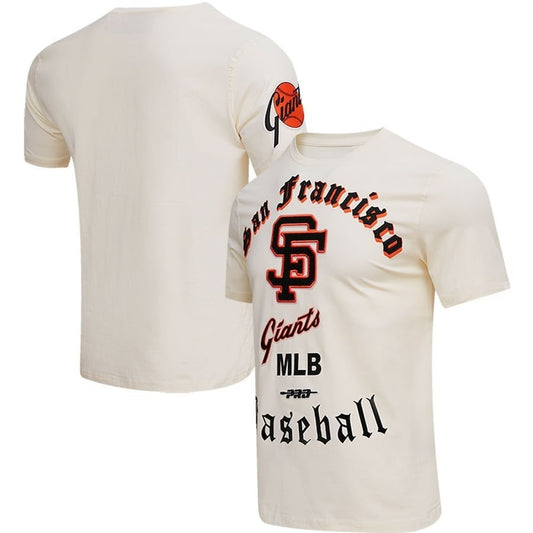San Francisco Giants Pro Basketball T-Shirt - Cream