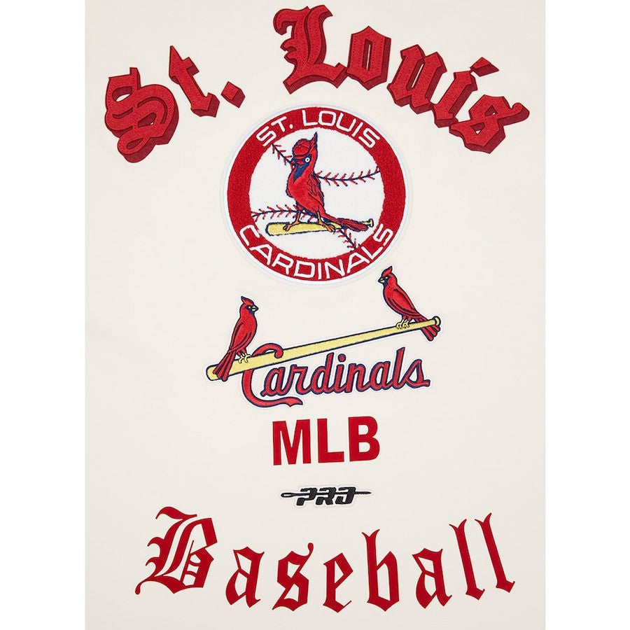 St. Louis Cardinals Pro Basketball T-Shirt - Cream