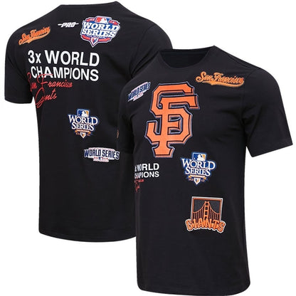 San Francisco Giants Championship T-Shirt - Black