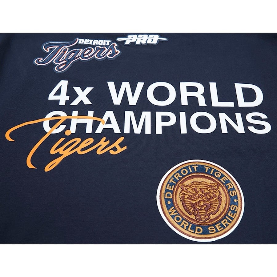 Detroit Tigers Championship T-Shirt - Navy