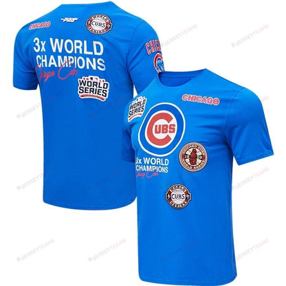 Chicago Cubs Championship T-Shirt - Royal