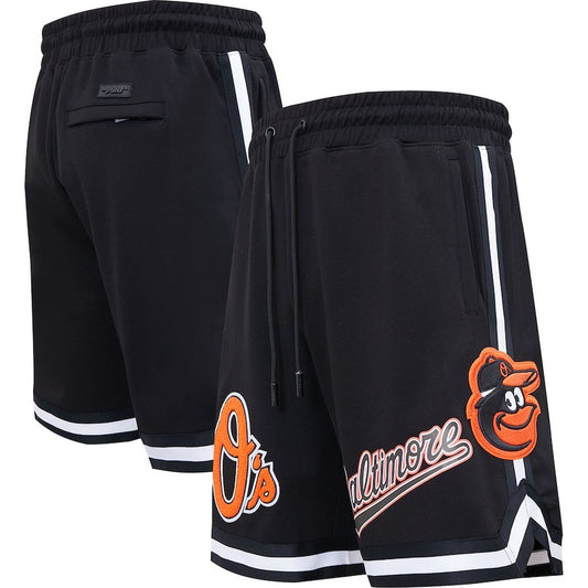 Baltimore Orioles Team Logo Shorts - Black, Men