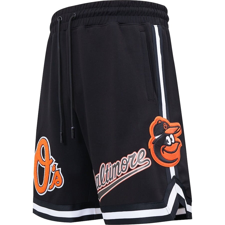 Baltimore Orioles Team Logo Shorts - Black, Men