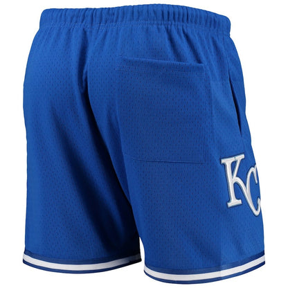 Kansas City Royals Team Standard Logo Mesh Shorts - Royal