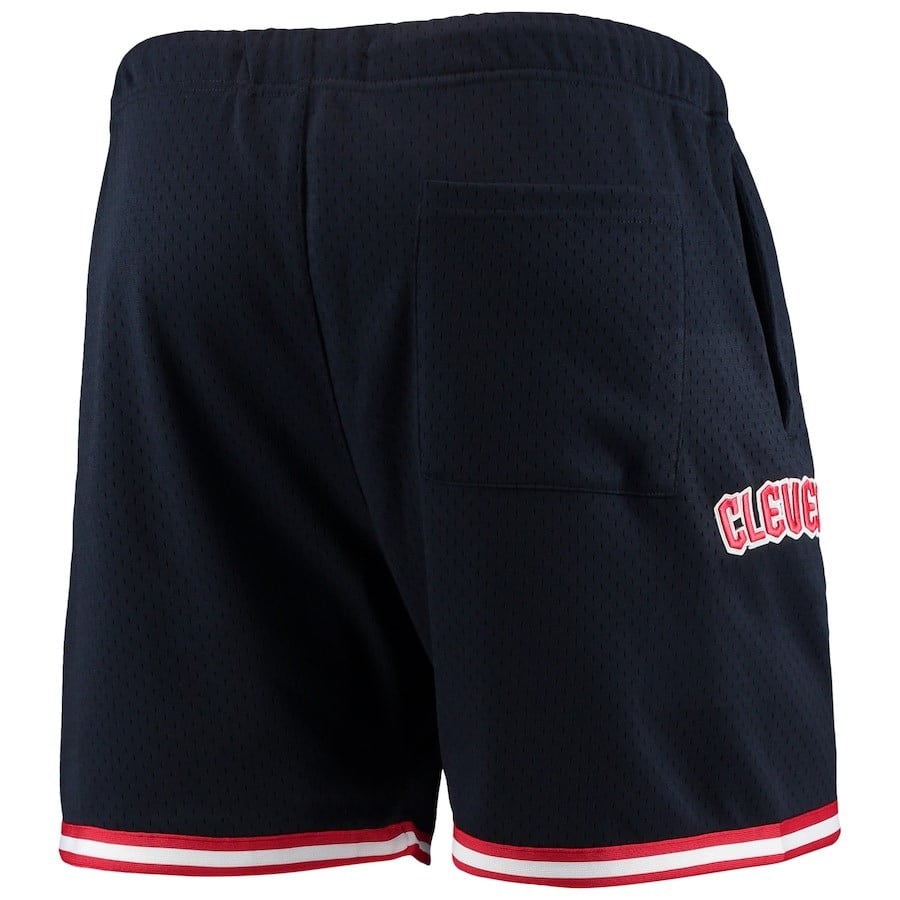 Cleveland Guardians Team Standard Men Mesh Shorts - Navy