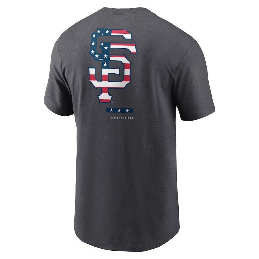 San Francisco Giants Americana T-Shirt - Anthracite