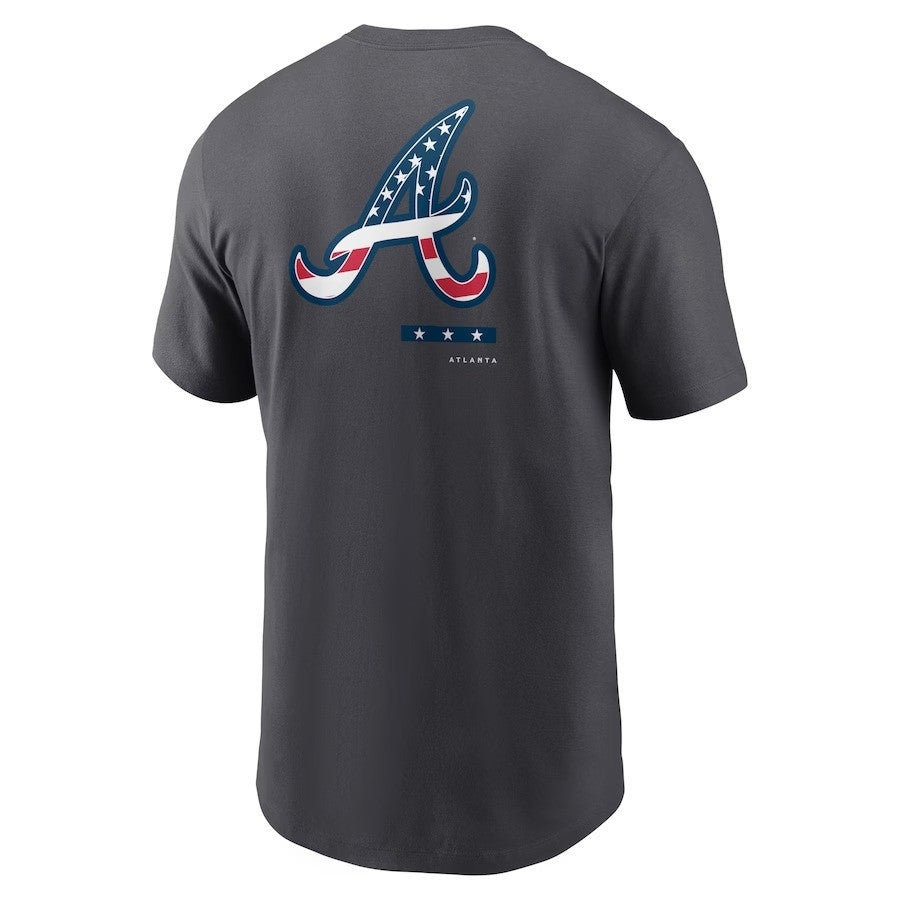 Atlanta Braves Americana T-Shirt - Anthracite