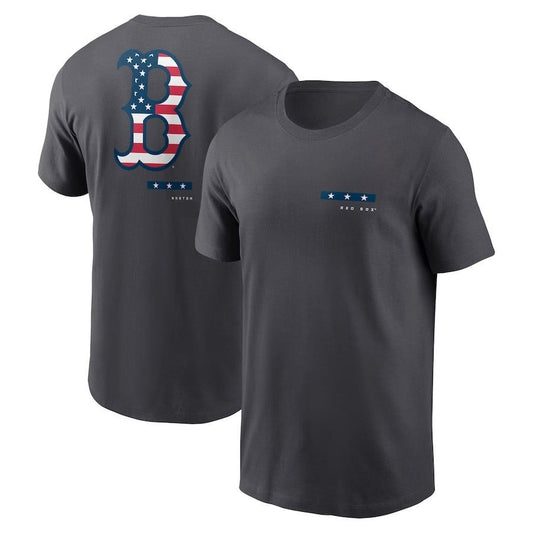 Boston Red Sox Americana T-Shirt - Anthracite