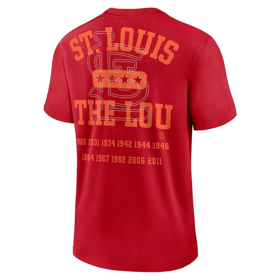 St. Louis Cardinals Statement Game Over T-Shirt - Red