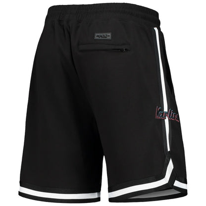 Miami Marlins Team Logo Shorts - Black, Men
