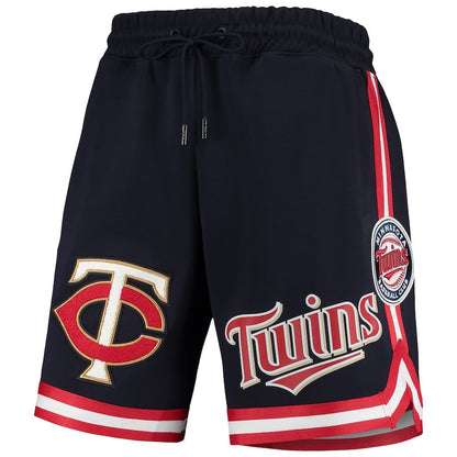 Minnesota Twins Team Logo Shorts - Navy, Men