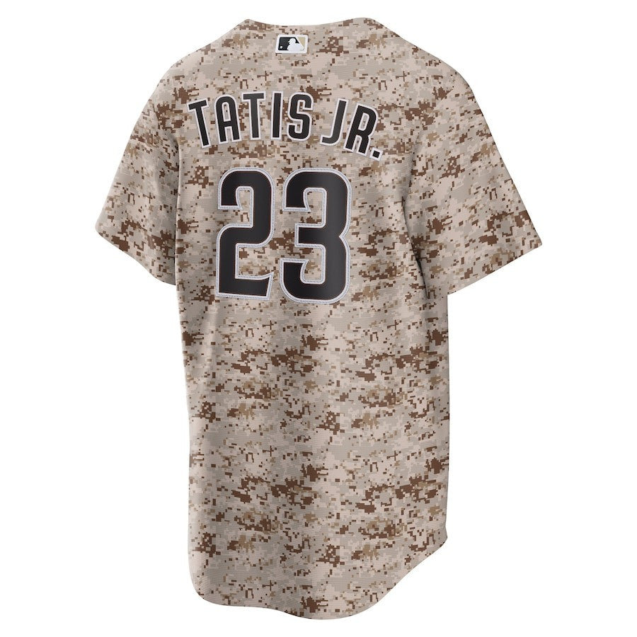 Fernando Tatis Jr. 23 San Diego Padres USMC Alternate Men Jersey - Camo