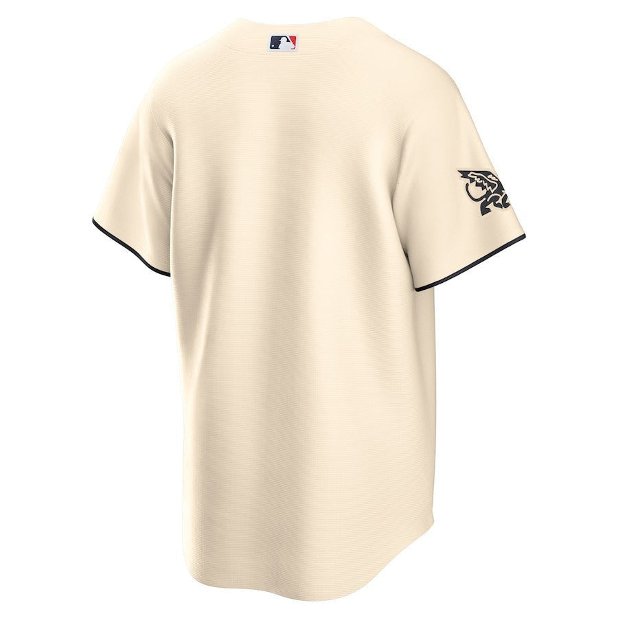 Jonah Heim 28 Texas Rangers 2023 City Connect Game Jersey - Cream