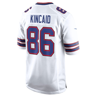 Dalton Kincaid 86 Buffalo Bills Game Men Jersey - White