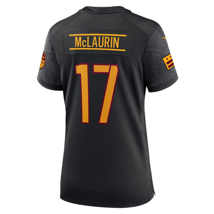 Terry McLaurin 17 Washington Commanders Women's Alternate Game Jersey - Black