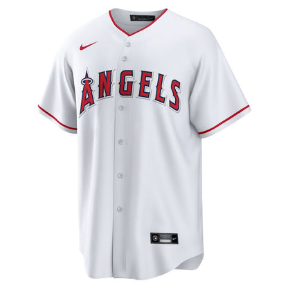 Shohei Ohtani 17 Los Angeles Angels Signed Run 2023 Home Player Men Jersey - White