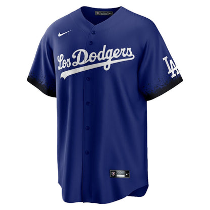 Mookie Betts 50 Los Angeles Dodgers Stadium 2023 City Connect Player Men Jersey - Royal
