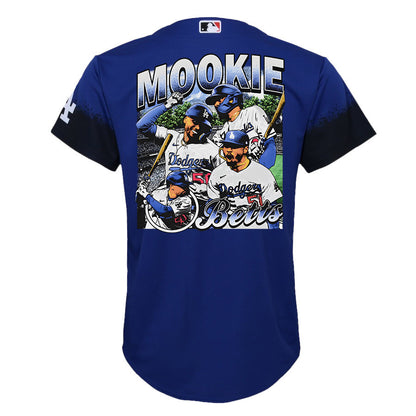 Mookie Betts 50 Los Angeles Dodgers Stadium 2023 City Connect Player YOUTH Jersey - Royal