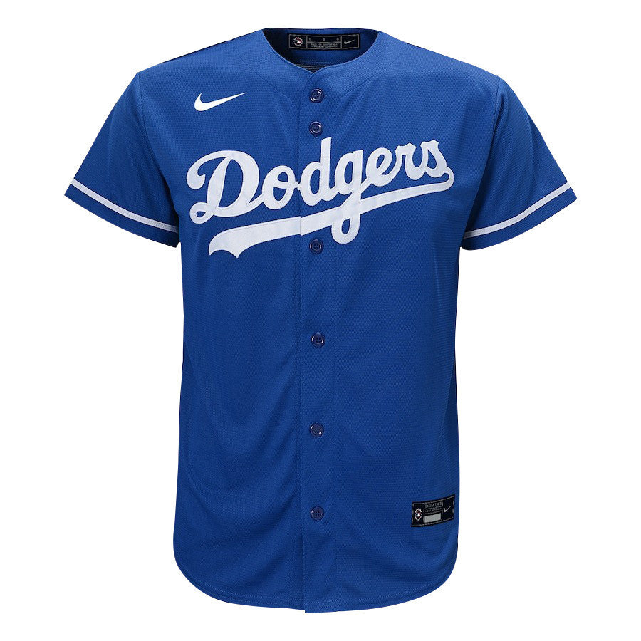 Mookie Betts 50 Los Angeles Dodgers Stadium 2023 Alternate Player YOUTH Jersey - Royal