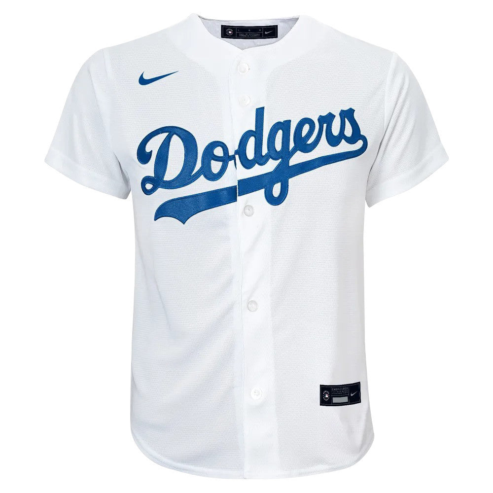 Freddie Freeman 5 Los Angeles Dodgers Signed Home Run 2023 Home Player YOUTH Jersey - White