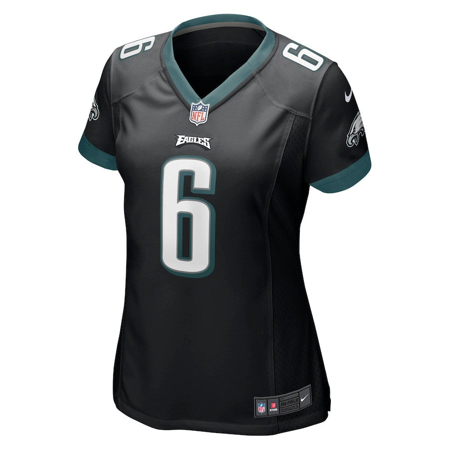 DeVonta Smith 6 Philadelphia Eagles Game Women Jersey - Black