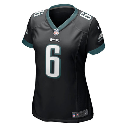 DeVonta Smith 6 Philadelphia Eagles Game Women Jersey - Black