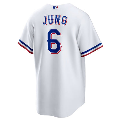 Josh Jung 6 Texas Rangers Men Jersey - White