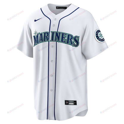 Cal Raleigh 29 Seattle Mariners Home Men Jersey - White
